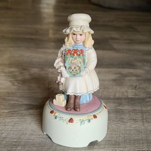 Jan Hagara ceramic music box figurine